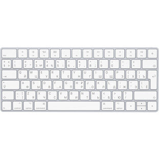 Фото товара Apple Magic Keyboard (white, Bluetooth, ENG, MLA22)