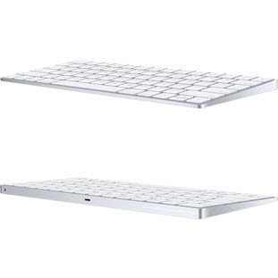 Фото товара Apple Magic Keyboard (white, Bluetooth, ENG, MLA22)