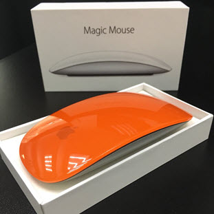 Фото товара Apple Magic Mouse 2 (orange, Bluetooth, MLA02)