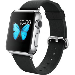 Фото товара Apple Watch 38mm (Stainless Steel Case with Black Classic Buckle)