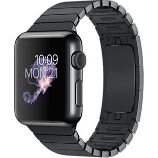 Фото товара Apple Watch 38mm (Space Black Stainless Steel Case with Space Black Link Bracelet)