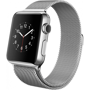 Фото товара Apple Watch 38mm (Stainless Steel Case with Milanese Loop)