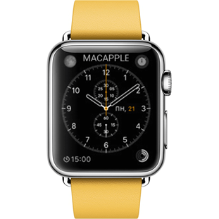 Фото товара Apple Watch 38mm (Stainless Steel Case with Marigold Modern Buckle - Medium)