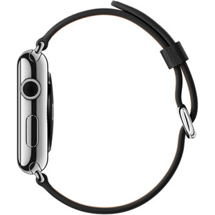 Фото товара Apple Watch 42mm (Stainless Steel Case with Black Classic Buckle)