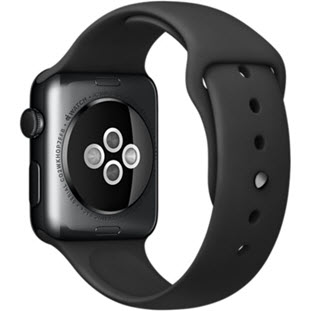 Фото товара Apple Watch 42mm (Space Black Stainless Steel Case with Black Sport Band)