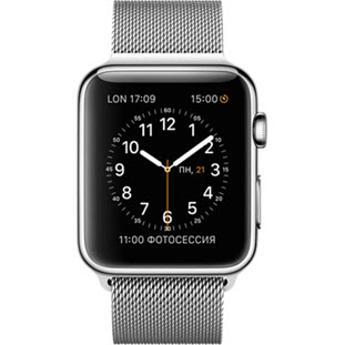 Фото товара Apple Watch 42mm (Stainless Steel Case with Milanese Loop)