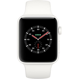 Фото товара Apple Watch Edition Series 3 42mm (White Ceramic Case with Soft White/Pebble Sport Band)