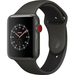 Фото товара Apple Watch Edition Series 3 42mm (Gray Ceramic Case with Gray/Black Sport Band)