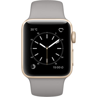 Фото товара Apple Watch Series 1 38mm (Gold Aluminum Case with Concrete Sport Band)
