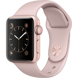 Фото товара Apple Watch Series 1 38mm (Rose Gold Aluminum Case with Pink Sand Sport Band)