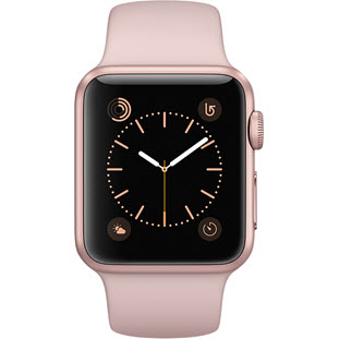 Фото товара Apple Watch Series 1 38mm (Rose Gold Aluminum Case with Pink Sand Sport Band)