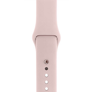 Фото товара Apple Watch Series 1 38mm (Rose Gold Aluminum Case with Pink Sand Sport Band)