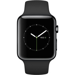 Фото товара Apple Watch Series 1 42mm (Space Black Stainless Steel Case with Black Sport Band)