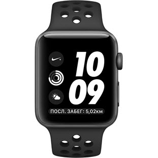 Фото товара Apple Watch Nike+ Series 2 38mm (Space Gray Aluminum Case with Anthracite/Black Nike Sport Band)
