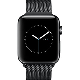 Фото товара Apple Watch Series 2 42mm (Space Black Stainless Steel Case with Space Black Milanese Loop)