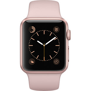 Фото товара Apple Watch Series 2 42mm (Rose Gold Aluminum Case with Pink Sand Sport Band)