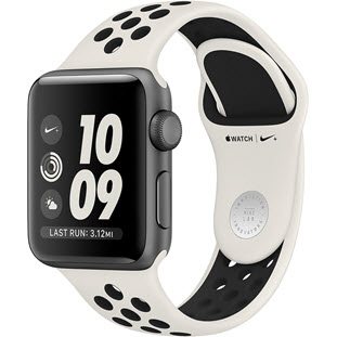 Фото товара Apple Watch Nike+ Series 2 38mm (Space Gray Aluminum Case with Light Bone/Black Nike Sport Band)
