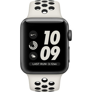 Фото товара Apple Watch Nike+ Series 2 38mm (Space Gray Aluminum Case with Light Bone/Black Nike Sport Band)