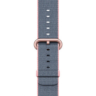 Фото товара Apple Watch Series 2 38mm (Rose Gold Aluminum Case with Light Pink/Midnight Blue Woven Nylon)