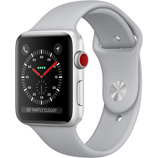 Фото товара Apple Watch Series 3 Cellular 42mm (Silver Aluminum Case with Fog Sport Band)