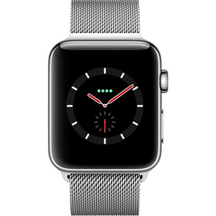 Фото товара Apple Watch Series 3 Cellular 38mm (Stainless Steel Case with Milanese Loop)