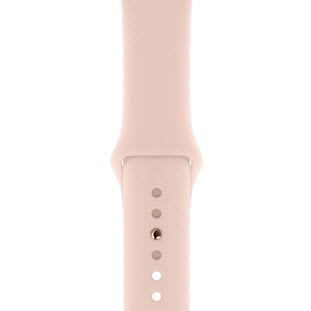 Фото товара Apple Watch Series 4 GPS 44mm (Gold Aluminum Case with Pink Sand Sport Band, MU6F2RU/A)