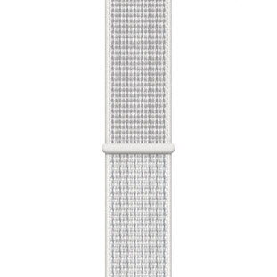 Фото товара Apple Watch Series 4 GPS 44mm (Silver Aluminum Case with Summit White Nike Sport Loop, MU7H2RU/A)