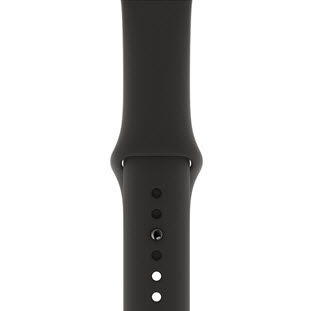 Фото товара Apple Watch Series 4 GPS 44mm (Space Gray Aluminum Case with Black Sport Band, MU6D2RU/A)