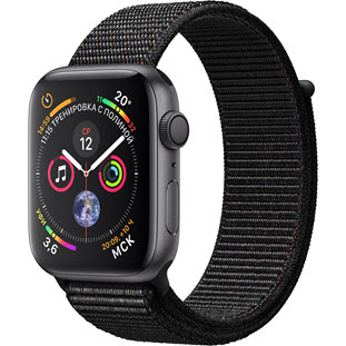 Фото товара Apple Watch Series 4 GPS 44mm (Space Gray Aluminum Case with Black Sport Loop)