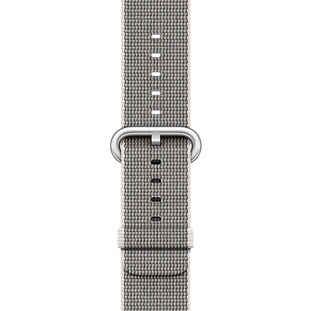 Фото товара Apple Watch Sport 38mm (Silver Aluminum Case with Pearl Woven Nylon)