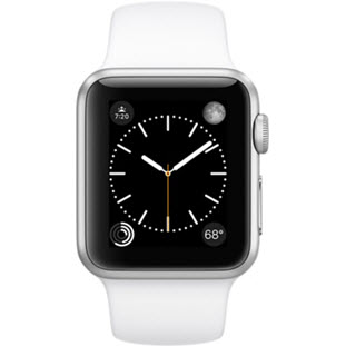 Фото товара Apple Watch Sport 38mm (Silver Aluminum Case with White Sport Band)