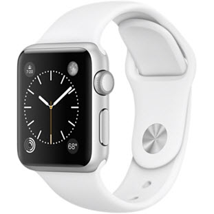 Фото товара Apple Watch Sport 38mm (Silver Aluminum Case with White Sport Band)