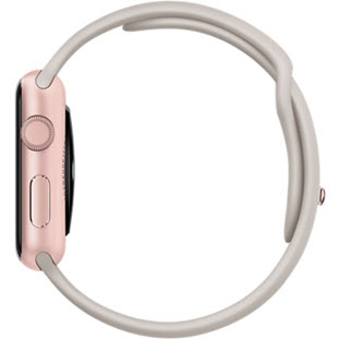 Фото товара Apple Watch Sport 42mm (Rose Gold Aluminum Case with Stone Sport Band)