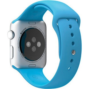 Фото товара Apple Watch Sport 42mm (Silver Aluminum Case with Blue Sport Band)