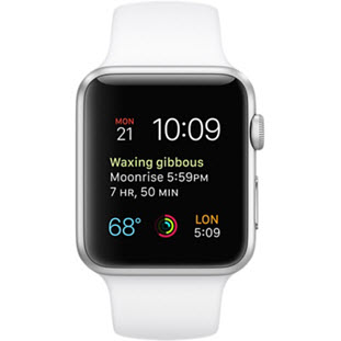 Фото товара Apple Watch Sport 42mm (Silver Aluminum Case with White Sport Band)