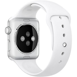 Фото товара Apple Watch Sport 42mm (Silver Aluminum Case with White Sport Band)