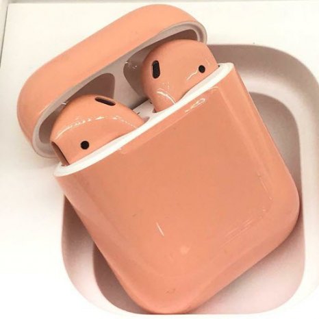 Фото товара Apple AirPods Custom Colors (gloss peach)