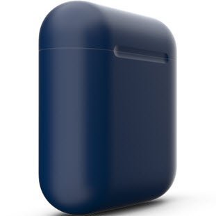 Фото товара Apple AirPods 2 Color (беспроводная зарядка чехла, matt dark blue)