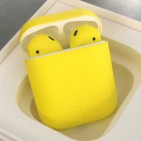Фото товара Apple airPods Custom Colors (matt lemon)