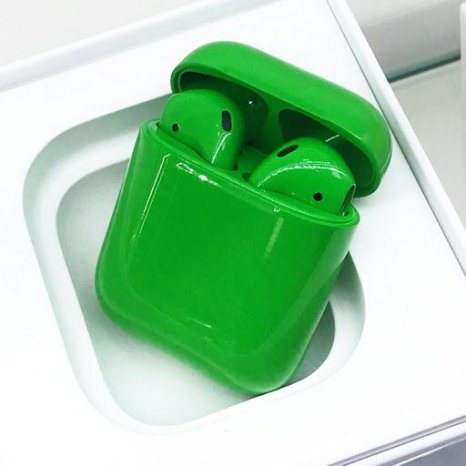 Фото товара Apple airPods Custom Colors (Premium gloss green)