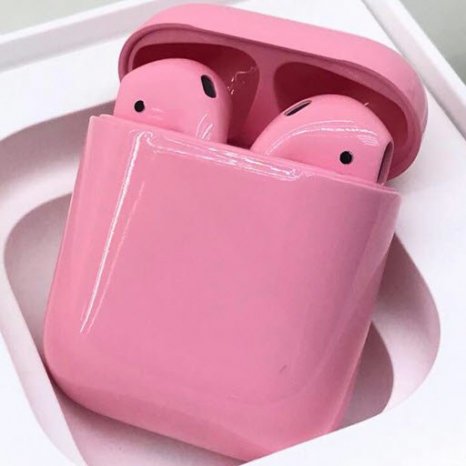 Фото товара Apple airPods Custom Colors (Premium gloss light pink)