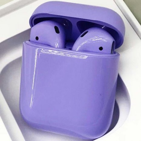 Фото товара Apple airPods Custom Colors (Premium gloss light violet)
