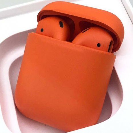 Фото товара Apple airPods Custom Colors (Premium matt orange)