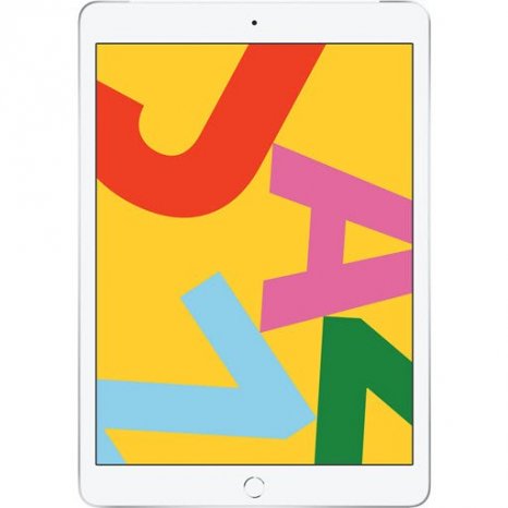 Фото товара Apple iPad 2019 (32Gb, Wi-Fi + Cellular, silver, MW6C2RU/A)