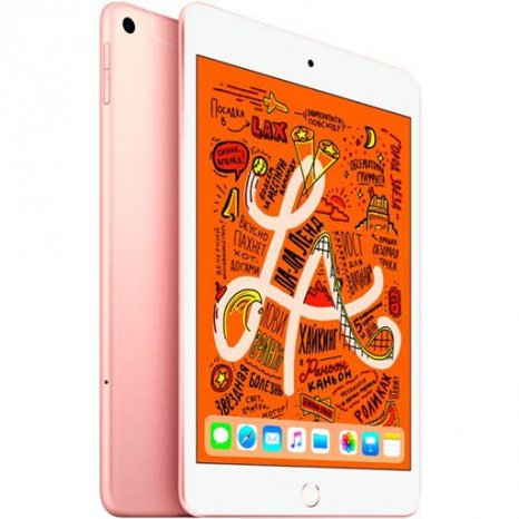 Фото товара Apple iPad mini 2019 (256Gb, Wi-Fi + Cellular, gold, MUXE2RU/A)