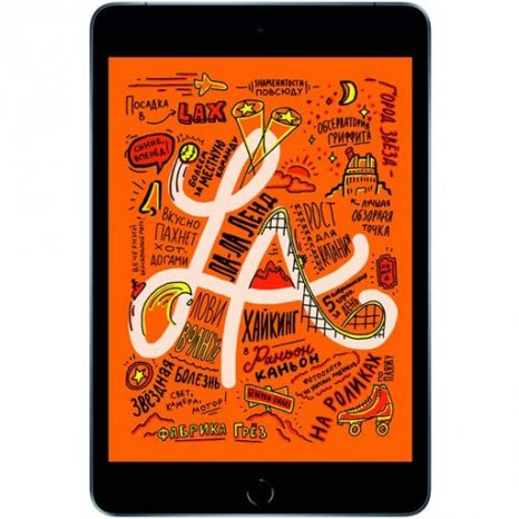 Фото товара Apple iPad mini 2019 (64Gb, Wi-Fi + Cellular, space gray)
