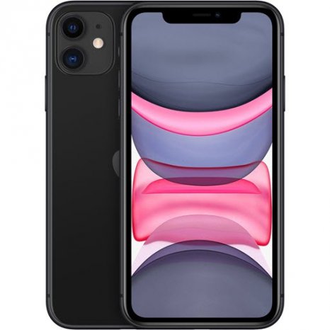 Фото товара Apple iPhone 11 (256Gb, black, MWM72RU/A)