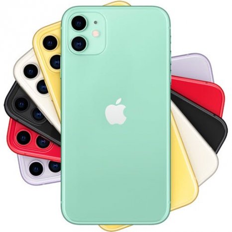 Фото товара Apple iPhone 11 (128Gb, Зеленый) MHDN3RU/A Slimbox