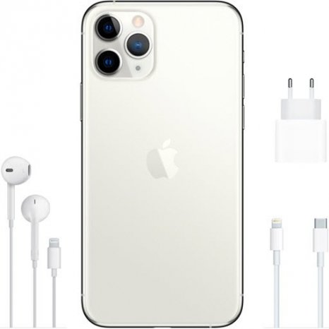 Фото товара Apple iPhone 11 Pro (512Gb, silver, MWCE2RU/A)