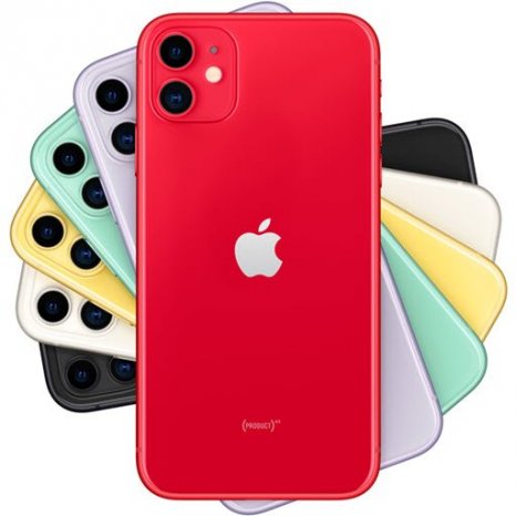 Фото товара Apple iPhone 11 (128Gb, Красный) MHDK3RU/A Slimbox